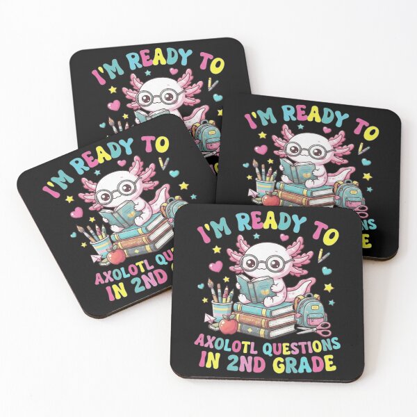Item preview, Ready to Axolotl Questions in 2nd Grade School Design designed and sold by MiALopezArt.