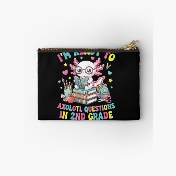Item preview, Ready to Axolotl Questions in 2nd Grade School Design designed and sold by MiALopezArt.