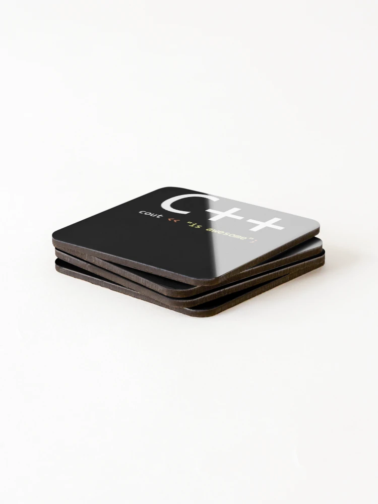 Thumbnail 4 of 5, Coasters (Set of 4), Computer Programming Code Line Developer Graphic designed and sold by KimCat5ac.