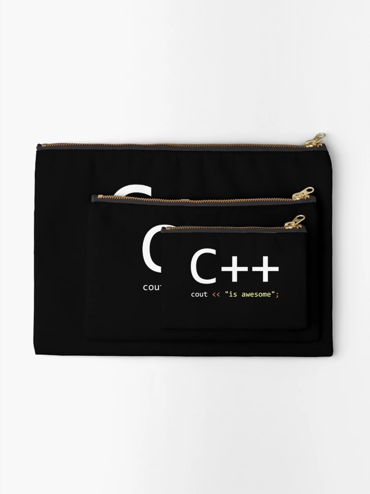Thumbnail 2 of 4, Zipper Pouch, Computer Programming Code Line Developer Graphic designed and sold by KimCat5ac.