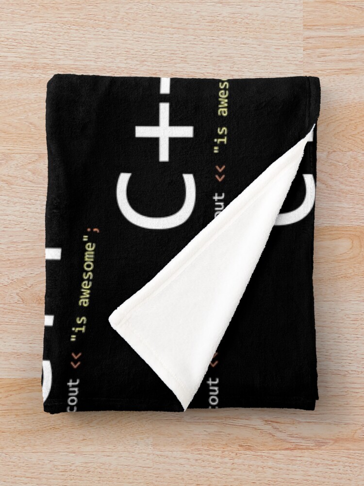 Thumbnail 3 of 6, Throw Blanket, Computer Programming Code Line Developer Graphic designed and sold by KimCat5ac.