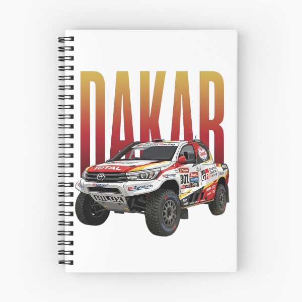 Item preview, Toyota Hilux Gazoo Racing Dakar Rally 4x4 Off-Road Truck Art designed and sold by Motorline44.