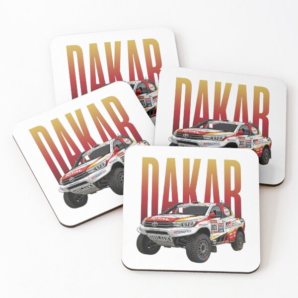 Item preview, Toyota Hilux Gazoo Racing Rally Dakar 4x4 Ilustración Camioneta Todoterreno designed and sold by Motorline44.
