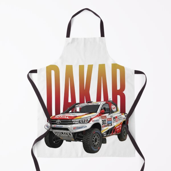 Aperçu de l'œuvre Toyota Hilux Gazoo Racing Dakar Rally 4x4 Camion tout-terrain Art créée et vendue par Motorline44.