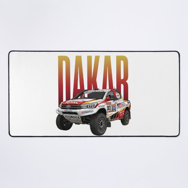 Item preview, Toyota Hilux Gazoo Racing Dakar Rally 4x4 Off-Road Truck Art designed and sold by Motorline44.