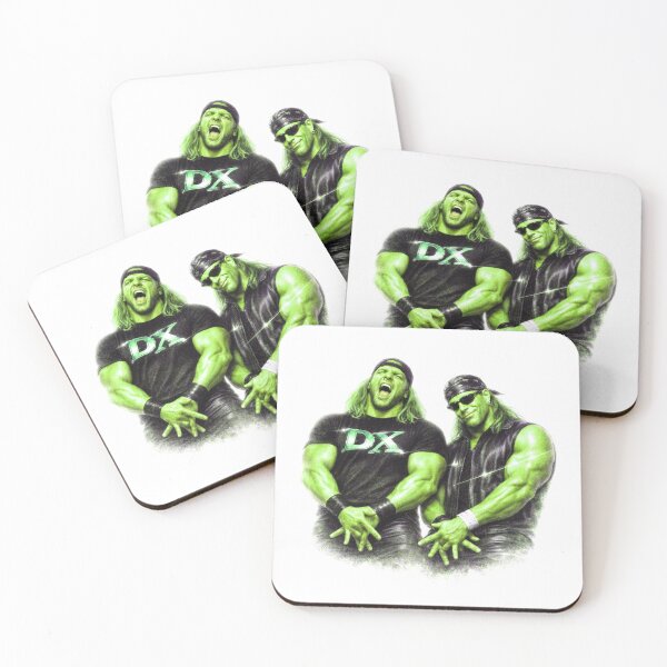 Item preview, Triple H y Shawn Michaels DX Lucha Libre de los 90 designed and sold by FreakNRetro.