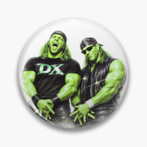 Artikelvorschau, Triple H & Shawn Michaels DX 90er-Jahre-Wrestling entworfen und verkauft von FreakNRetro.