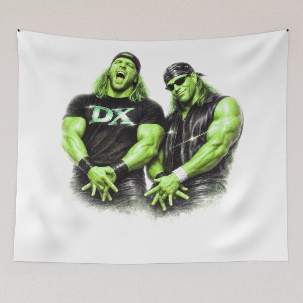 Item preview, Tripple H & Shawn Michaels DX 90's Wrestling designed and sold by FreakNRetro.