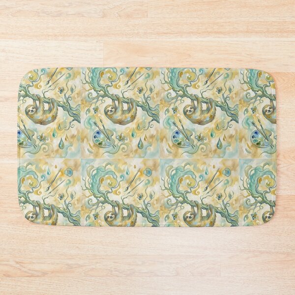 Item preview, Sloth Watercolor Artist designed and sold by PictoVibe.
