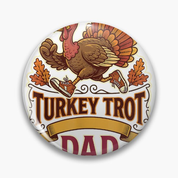 Artikelvorschau, Funny Turkey Trot Dad Thanksgiving Running Race Day Runner T-Shirt entworfen und verkauft von MyAnimations.