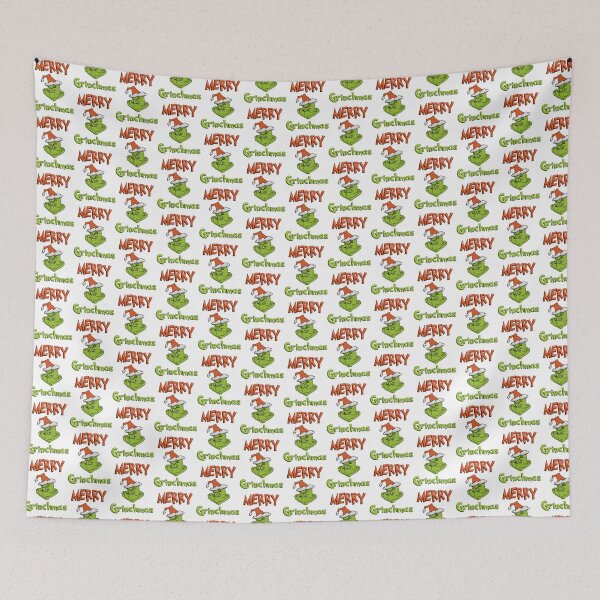 Item preview, Merry Grinchmas Festive Holiday Illustration for Christmas Cheer designed and sold by Charlieaxsom1.