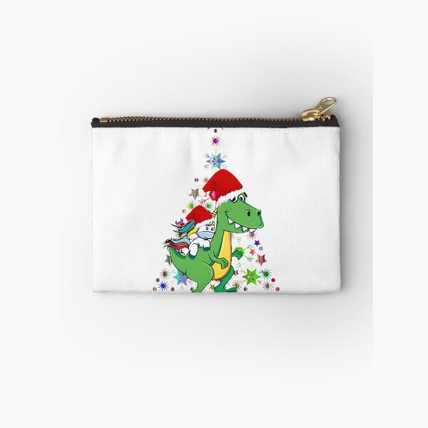 Item preview, Festive Dinosaur and Unicorn Christmas T Rex Holiday Design designed and sold by Charlieaxsom1.
