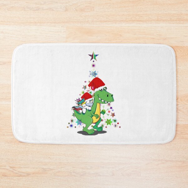 Item preview, Festive Dinosaur and Unicorn Christmas T Rex Holiday Design designed and sold by Charlieaxsom1.