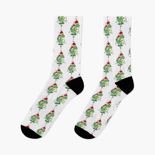 Item preview, Festive Dinosaur and Unicorn Christmas T Rex Holiday Design designed and sold by Charlieaxsom1.
