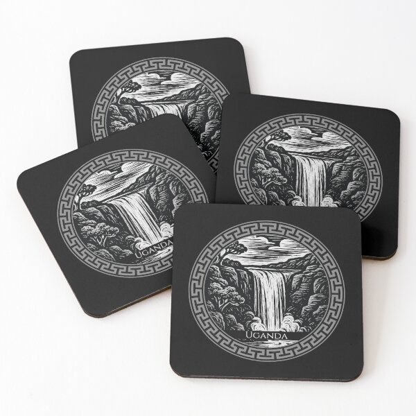 Item preview, Uganda Vintage Woodcut Art designed and sold by Thistle-TShop.