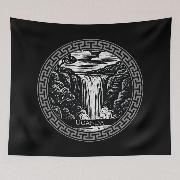 Item preview, Arte antiguo de grabados en madera de Uganda designed and sold by Thistle-TShop.