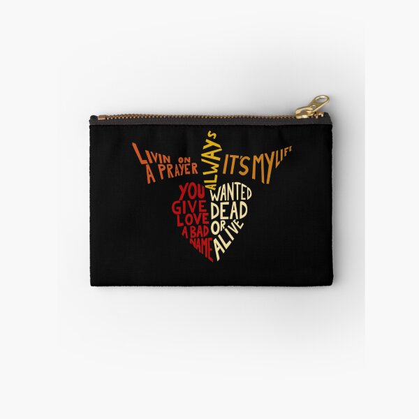 Item preview, Retro Rock Slogan Typographic Heart Art designed and sold by TranrMrChungJP.