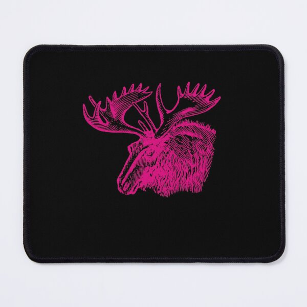 Item preview, Vintage Linocut Wild Moose Head Animal Sketch designed and sold by AngelicaBot68.