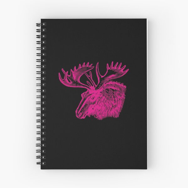 Item preview, Vintage Linocut Wild Moose Head Animal Sketch designed and sold by AngelicaBot68.
