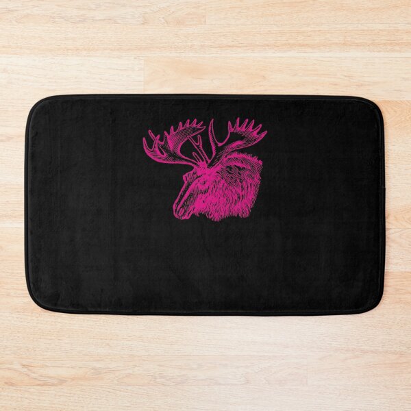 Item preview, Vintage Linocut Wild Moose Head Animal Sketch designed and sold by AngelicaBot68.
