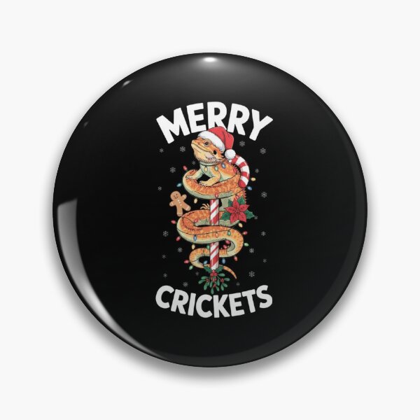 Item preview, Merry Crickets Bearded Dragon Holiday Christmas Cute Reptile Design designed and sold by Ostericaimusa.
