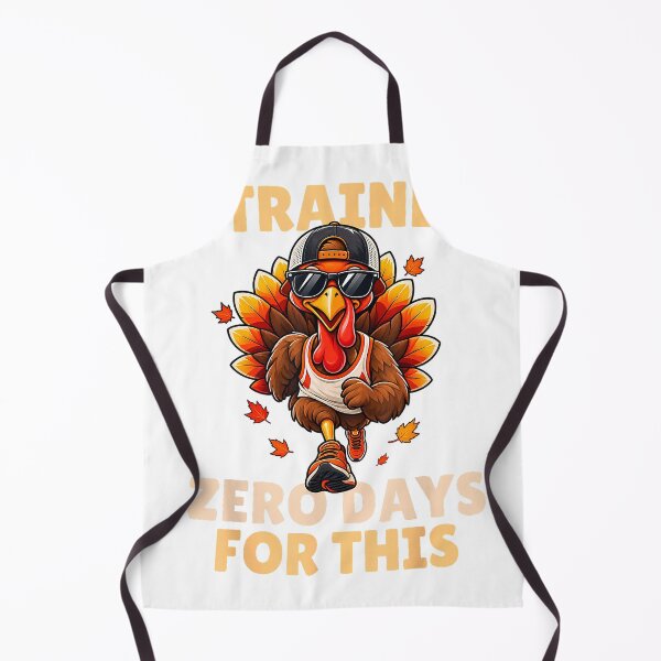 Item preview, I Trained Zero Days for This Funny Running Turkey Trot 2026 T-Shirt designed and sold by HugsPlusCoffee.