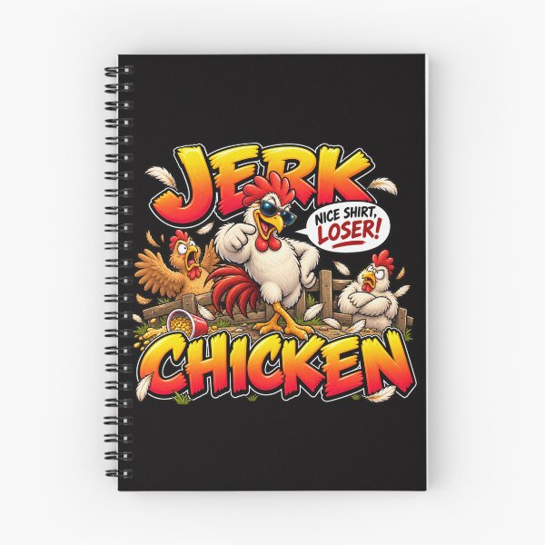 Item preview, Jerk Chicken Funny Chicken Cartoon designed and sold by takeitliterally.com.