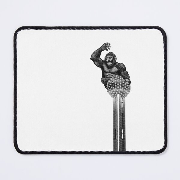 Item preview, king kong on the ball (black and white) designed and sold by trewimas.