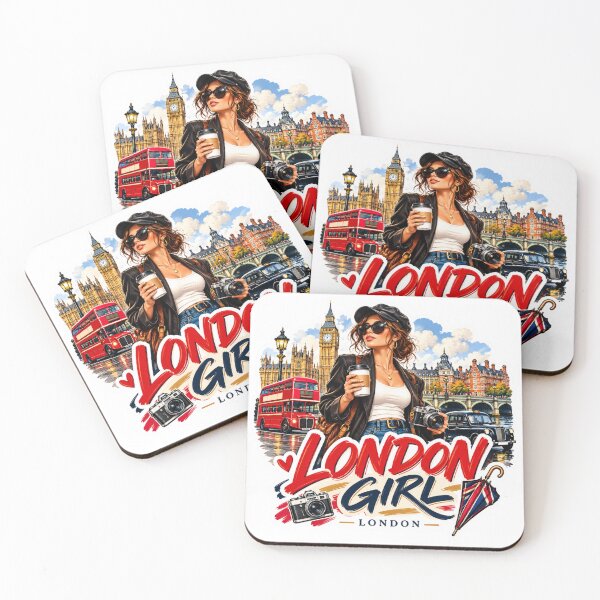Item preview, London Girl Big Ben Travel Art designed and sold by lorand-designs.