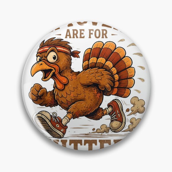 Item preview, Leftovers are for Quitters Thanksgiving Runner Turkey Trot T-Shirt designed and sold by LoveyBug78.