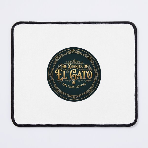 Item preview, El Gato Logo True Tales Transparent Background designed and sold by The Diaries of El Gato.