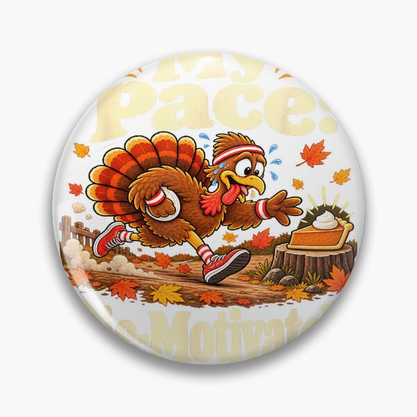 Item preview, My Pace Pie Motivated Turkey Running Thanksgiving Trot T-Shirt designed and sold by shop-insider.