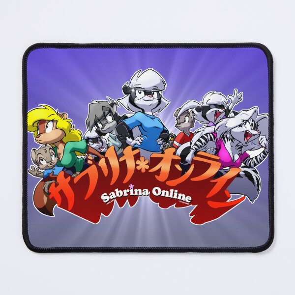 Item preview, Sabrina Online Anime-style Logo (full bkg) designed and sold by Eric Schwartz Productions.