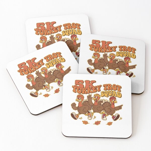 Item preview, Retro Funny 5K Turkey Trot Squad Thanksgiving Running Team T-Shirt designed and sold by Fester's Designs.