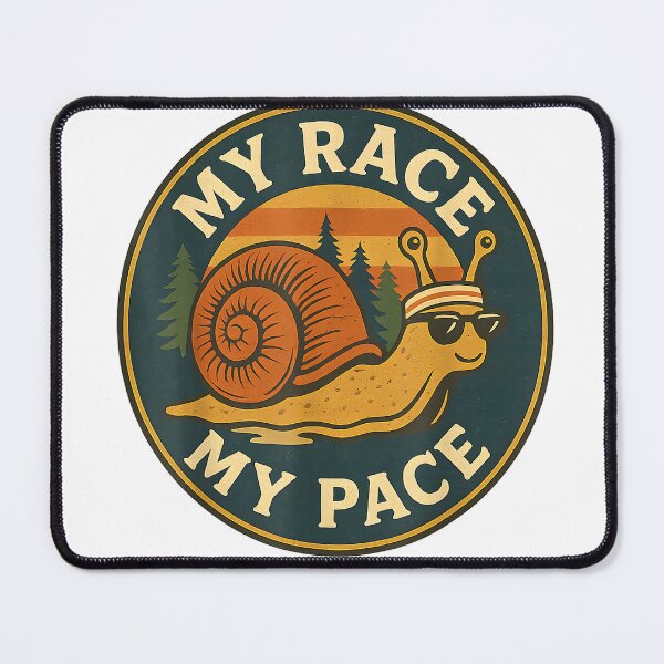 Item preview, Slow Runner Funny Snail Running Club 5K Race Half Marathon T-Shirt designed and sold by viinnzArt.