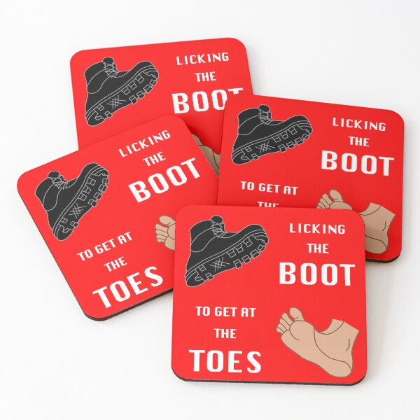 Item preview, Licking The Boot to Get At The Toes designed and sold by Patent Nonsense.
