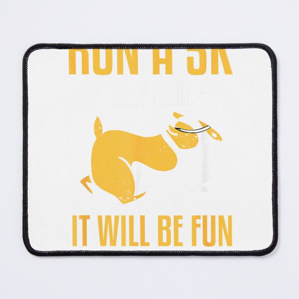 Item preview, Run A 5K They Said It Will Be Fun They Said Runner Race 5K T-Shirt designed and sold by PrintWaveMagic.