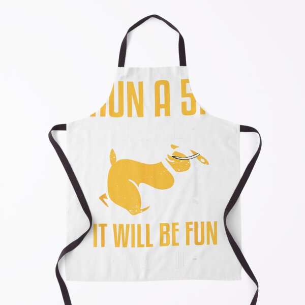 Aperçu de l'œuvre Courir un 5 km, ils ont dit que ce serait amusant, ils ont dit T-shirt de course de 5 km pour coureurs créée et vendue par PrintWaveMagic.