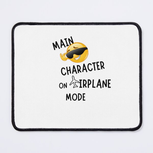 Item preview, Main Character on Airplane Mode designed and sold by MhyRhiz.