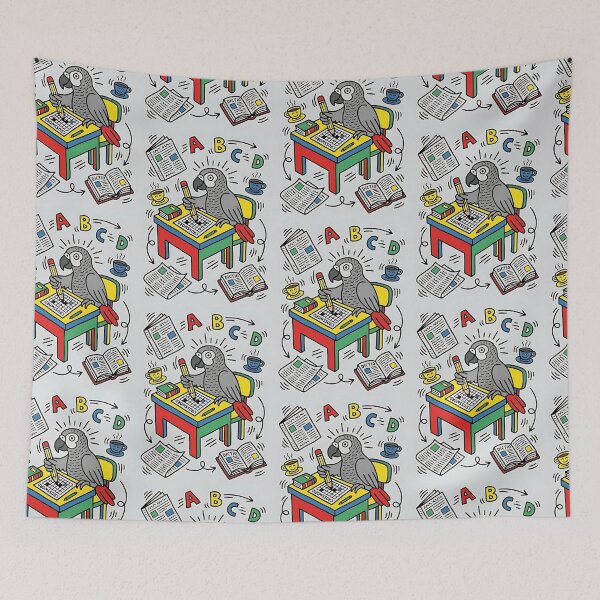 Item preview, African Grey Crossword designed and sold by PictoVibe.