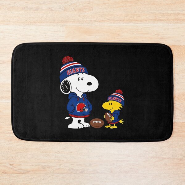 Item preview, Snoopy Woodstock New York Giants Football  designed and sold by Nenad Lazarevic.