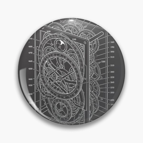 Aperçu de l'œuvre Ancient Greek Antikythera Mechanism Orrery Archeology Design créée et vendue par rachid oubaika.