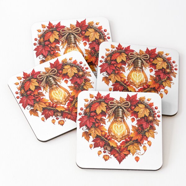 Item preview, Autumn Heart Glow designed and sold by DansCreations42.