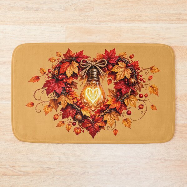 Item preview, Autumn Heart Glow designed and sold by DansCreations42.