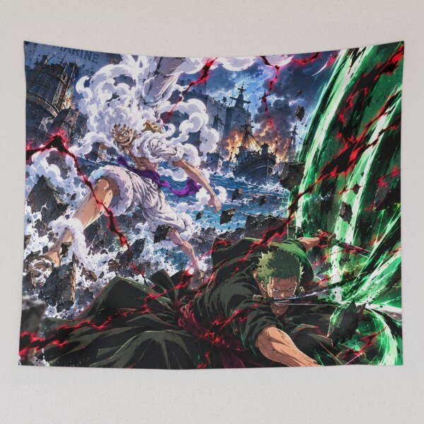 Item preview, Zoro and Luffy designed and sold by jinwooo.