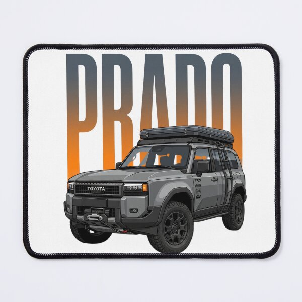 Artikelvorschau, Toyota Land Cruiser Prado LC250 Overland 4x4 Graues SUV-Dachzelt Art entworfen und verkauft von Motorline44.