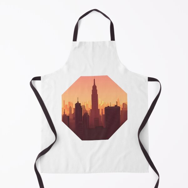 Item preview, Beautiful Urban Sunset Landscape Illustration with Vibrant Colors designed and sold by Riddle-ex.