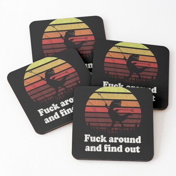 Item preview, Funny Dinosaur Rex BBQ Sunset Silhouette designed and sold by VerdaDonnel24.