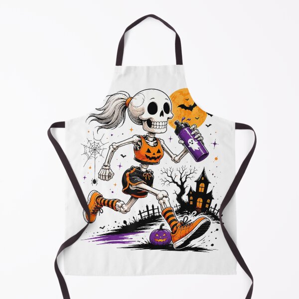 Item preview, Running Skeleton Halloween Costume Spooky Runners Lover T-Shirt designed and sold by MixyMugs.