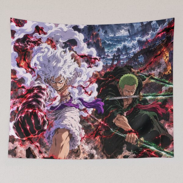 Item preview, Ace and Luffy designed and sold by jinwooo.